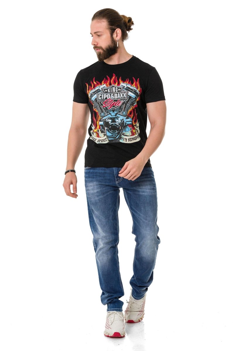 CT730 Hot Rod Motor T-Shirt