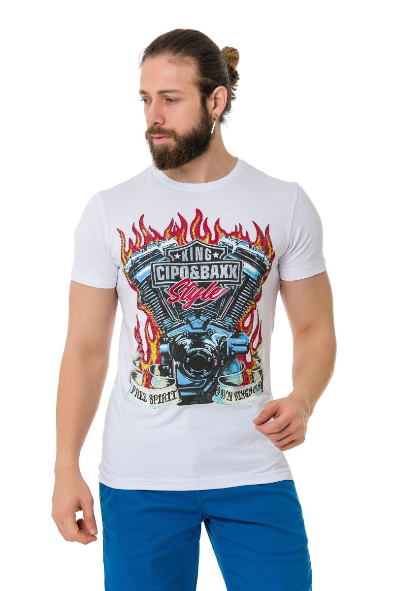 CT730 Hot Rod Motor T-Shirt