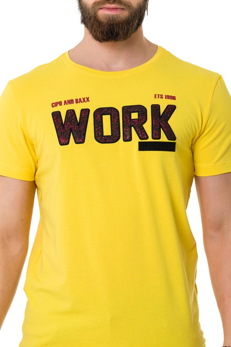 CT734 Padded Embossed T-Shirt