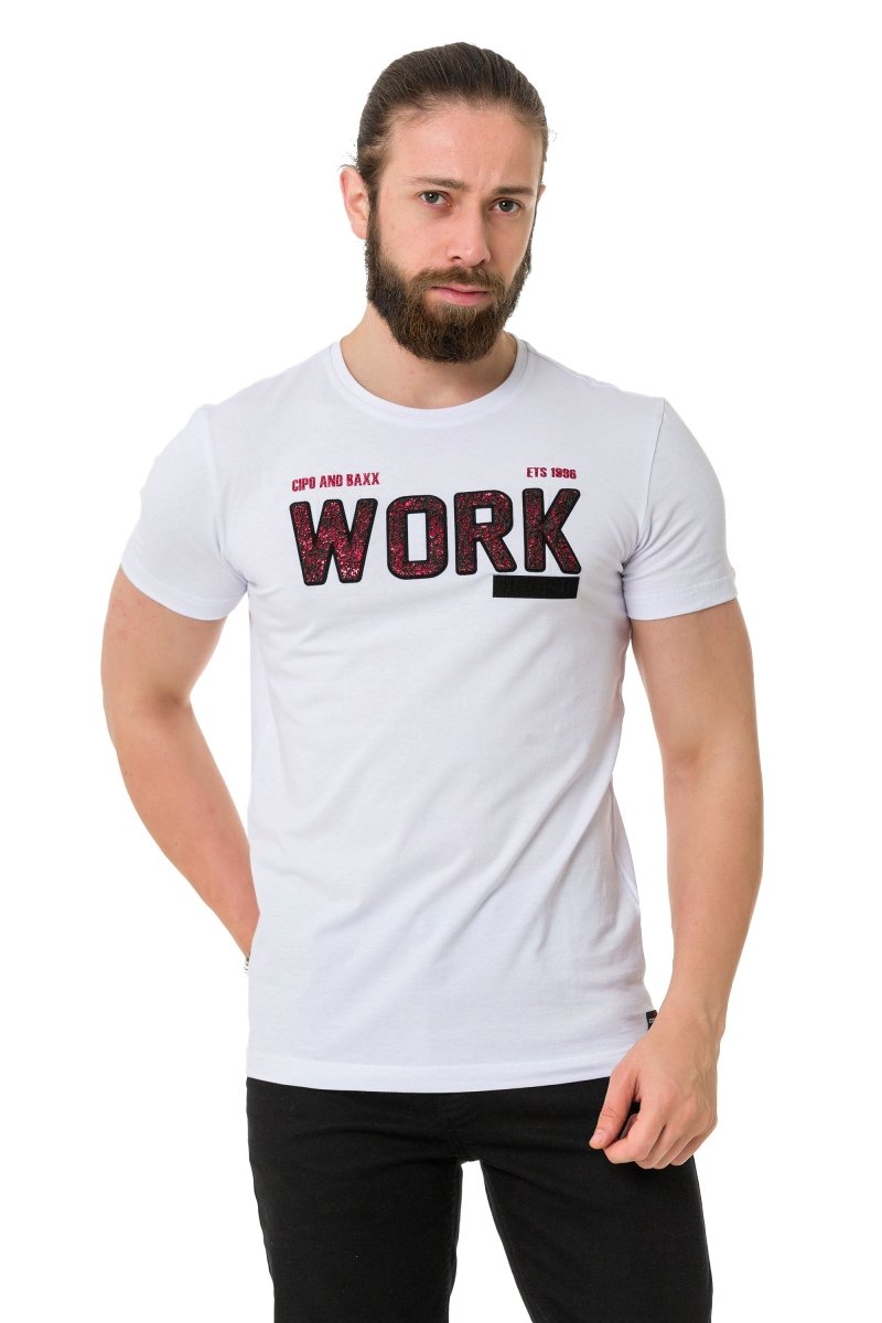 CT734 Padded Embossed T-Shirt