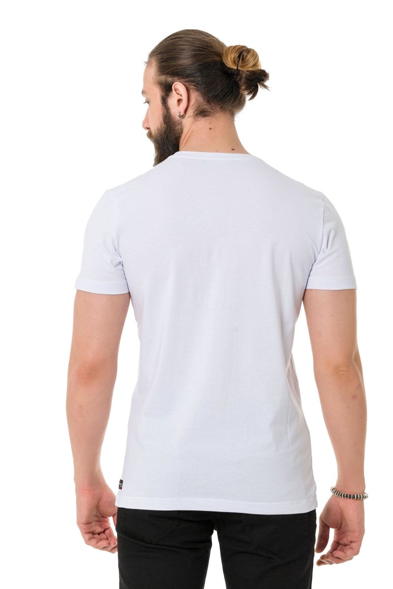 CT734 Padded Embossed T-Shirt