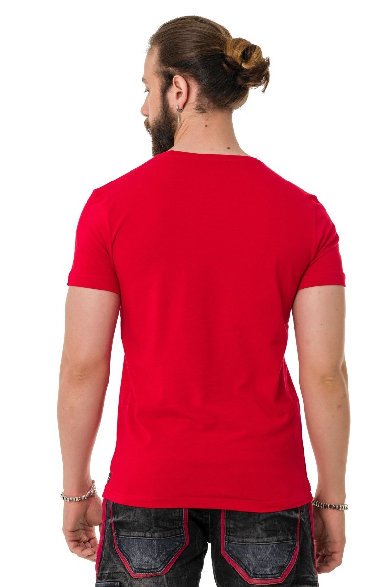 CT734 Padded Embossed T-Shirt