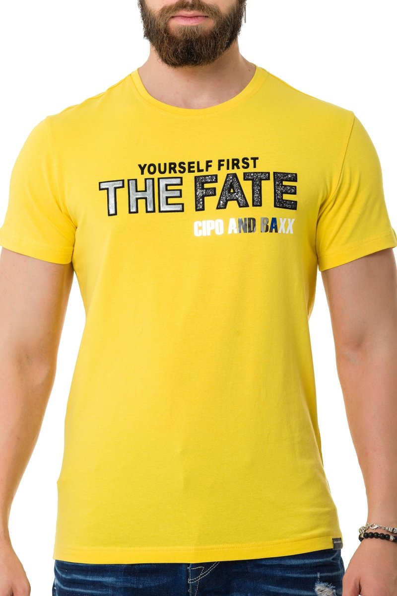 CT735 Glossy Embossed T-Shirt