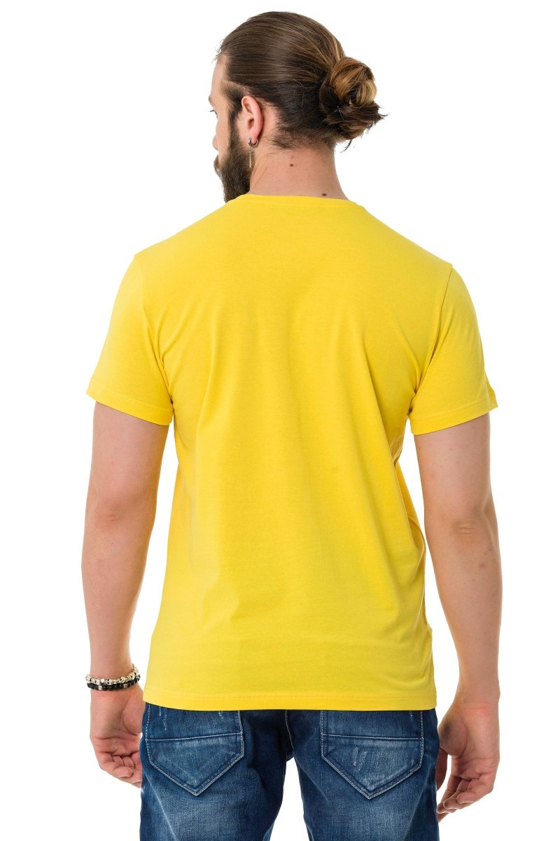 CT735 Glossy Embossed T-Shirt