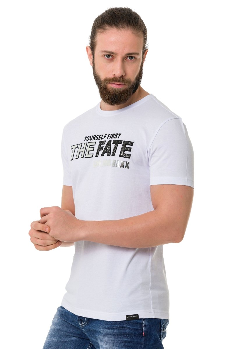 CT735 Glossy Embossed T-Shirt