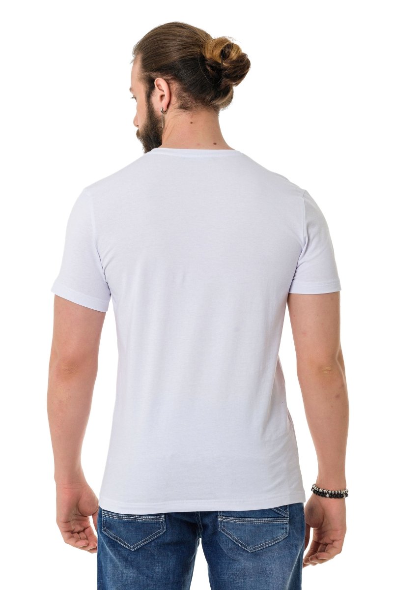 CT735 Glossy Embossed T-Shirt