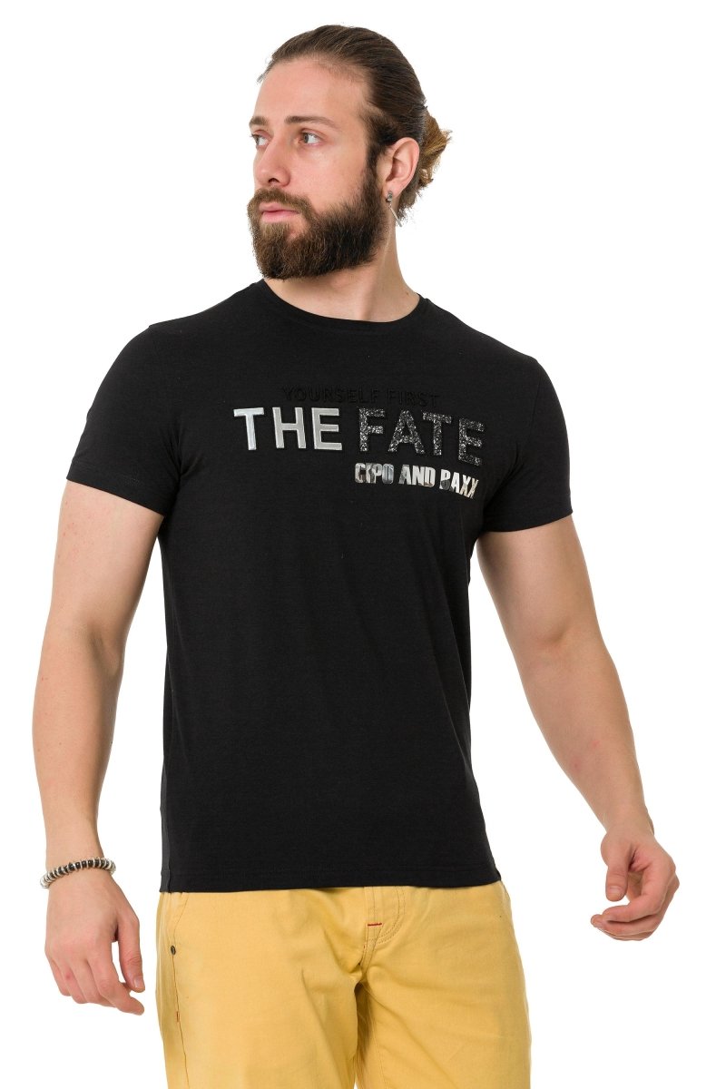 CT735 Glossy Embossed T-Shirt