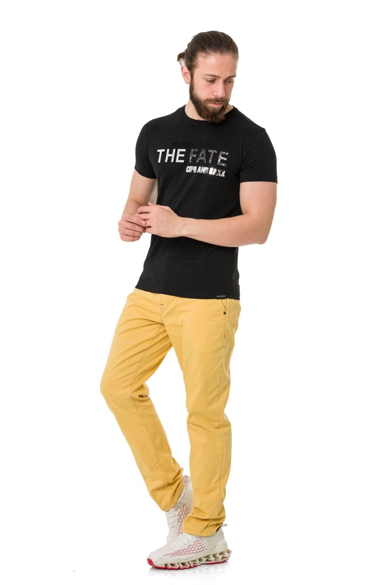 CT735 Glossy Embossed T-Shirt