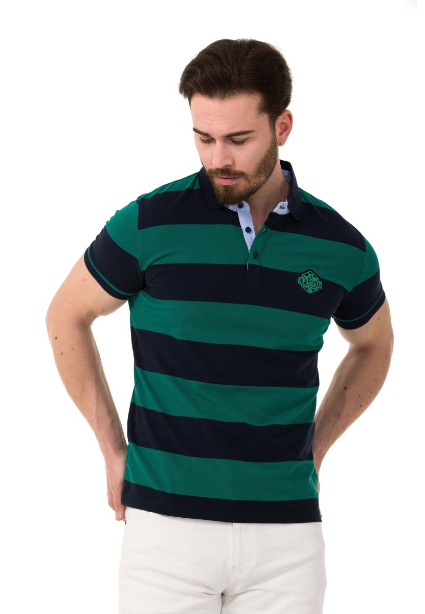 CT741 Men's Smart-Fit Polo Collar T-Shirt