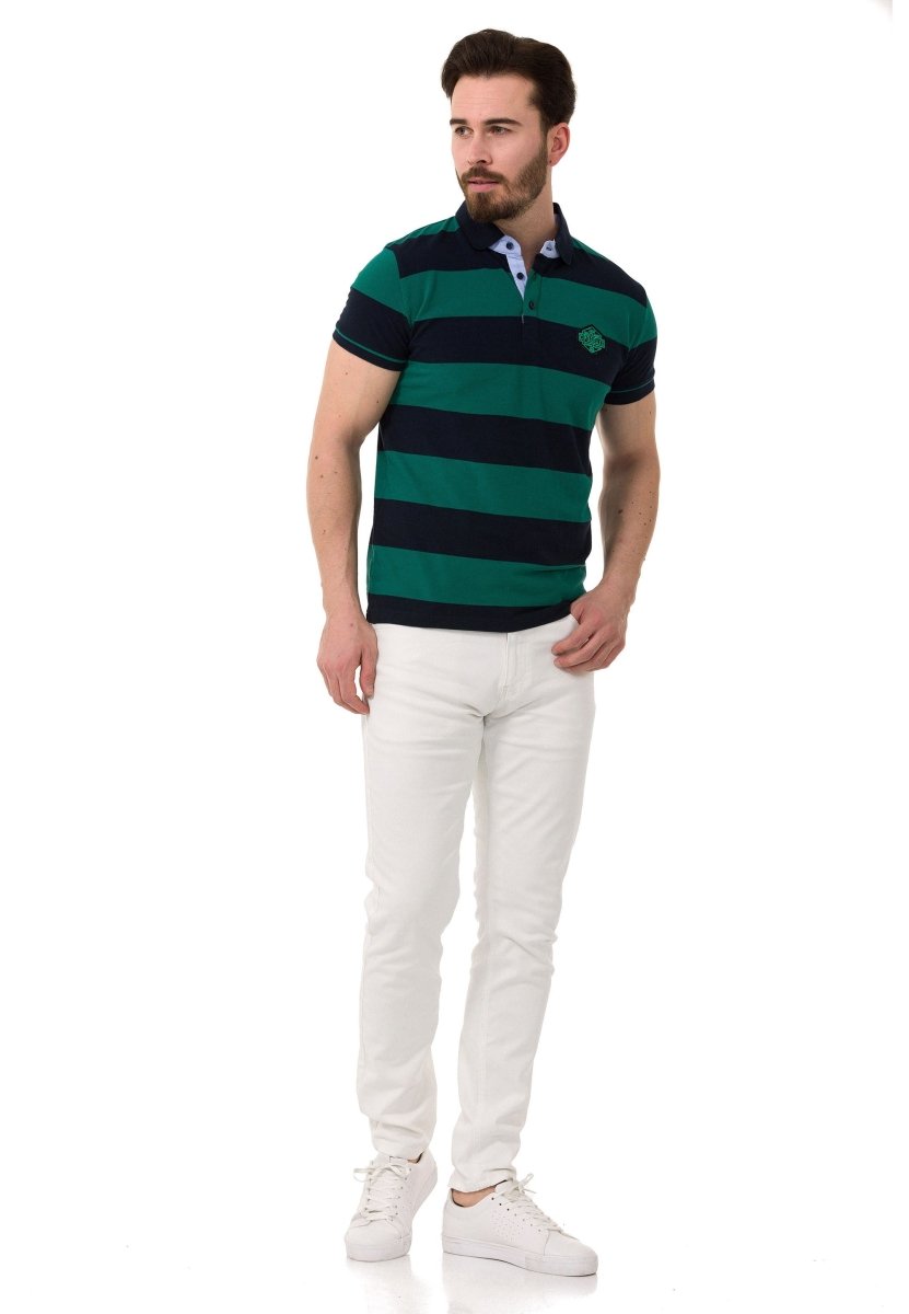 CT741 Men's Smart-Fit Polo Collar T-Shirt