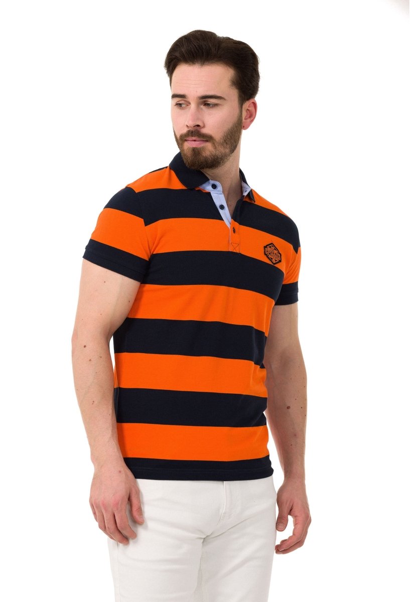 CT741 Men's Smart-Fit Polo Collar T-Shirt