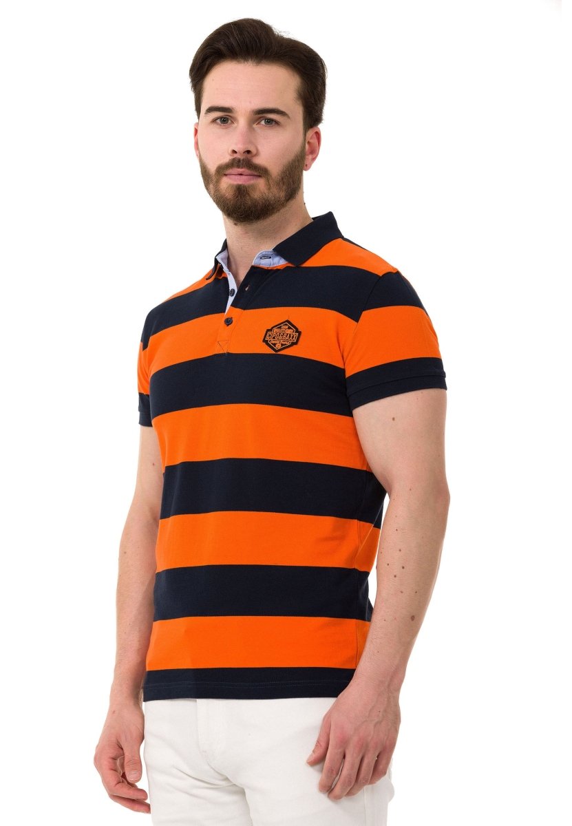 CT741 Men's Smart-Fit Polo Collar T-Shirt