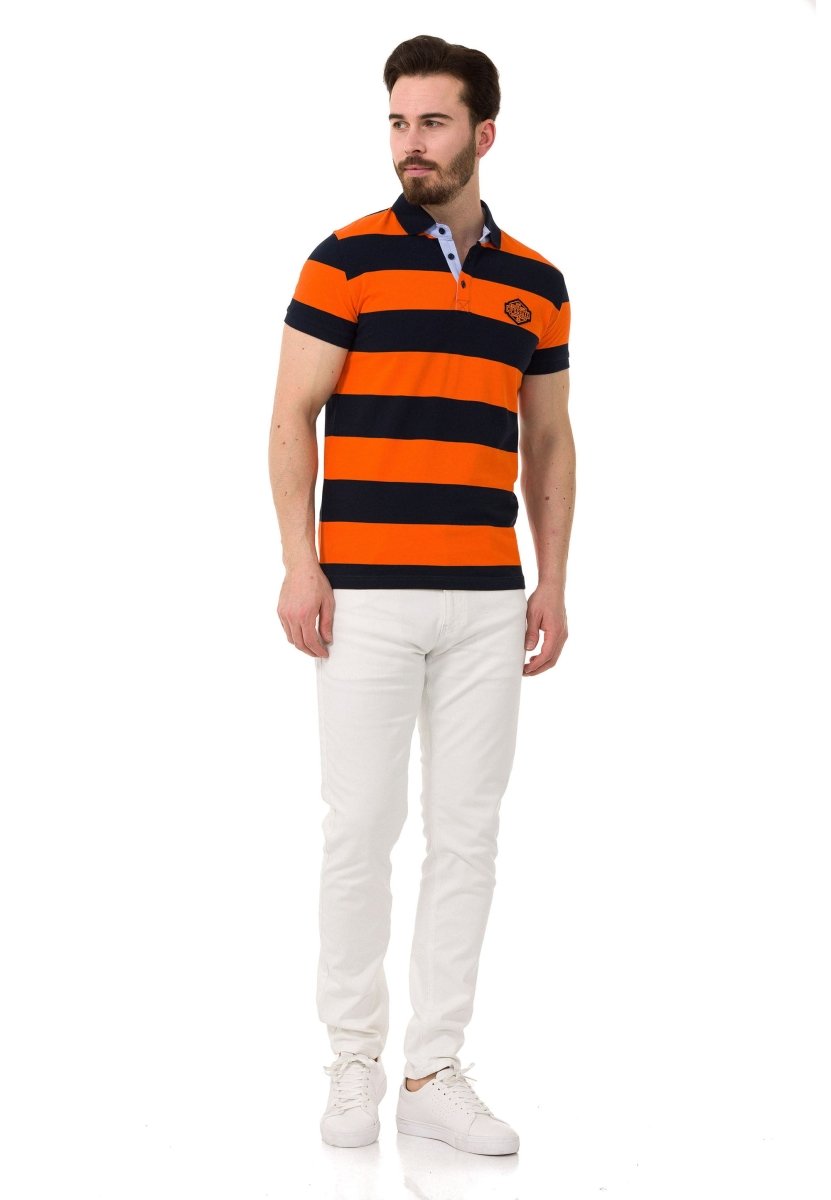 CT741 Men's Smart-Fit Polo Collar T-Shirt