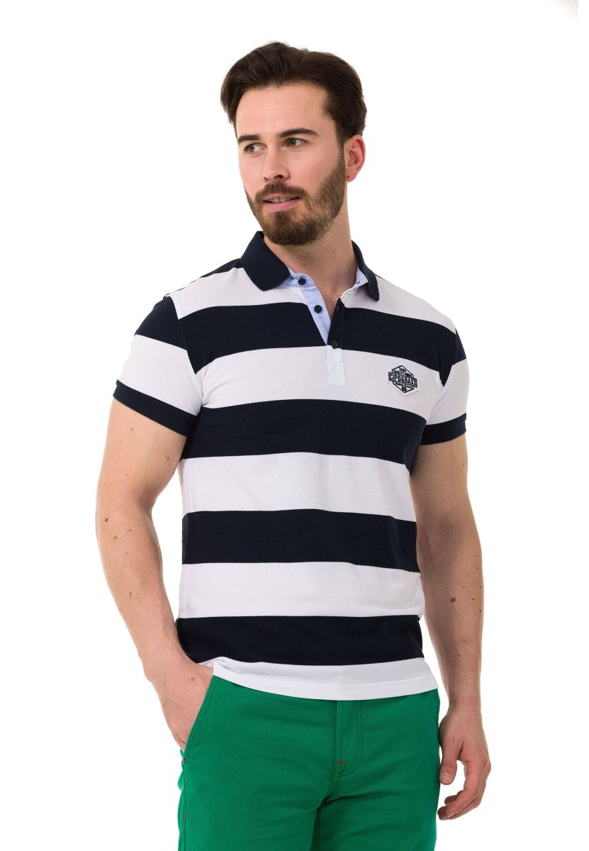 CT741 Men's Smart-Fit Polo Collar T-Shirt