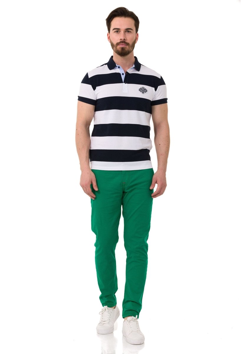 CT741 Men's Smart-Fit Polo Collar T-Shirt