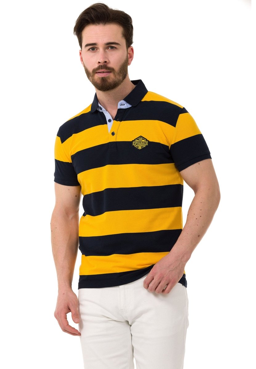 CT741 Men's Smart-Fit Polo Collar T-Shirt