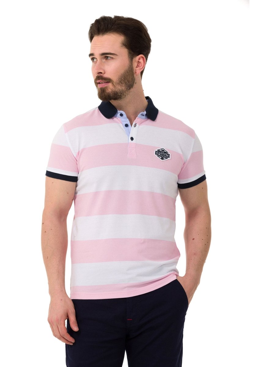 CT741 Men's Smart-Fit Polo Collar T-Shirt