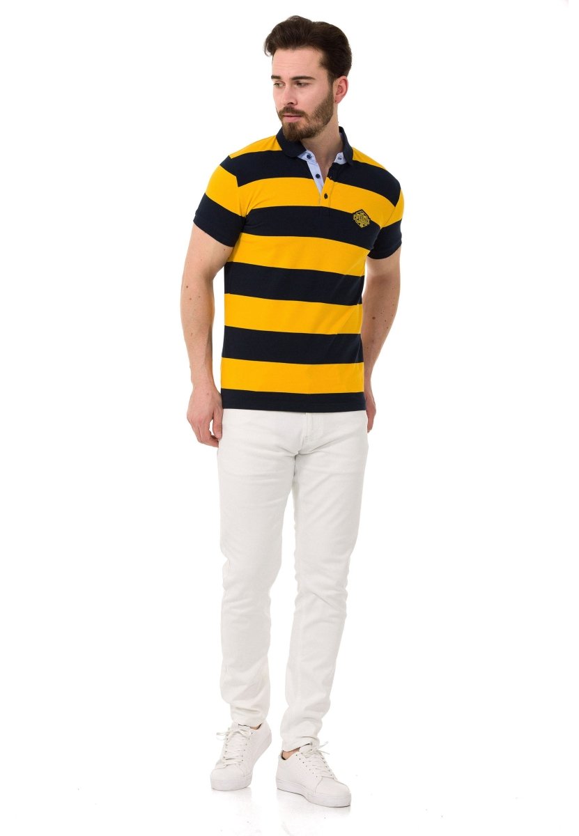 CT741 Men's Smart-Fit Polo Collar T-Shirt