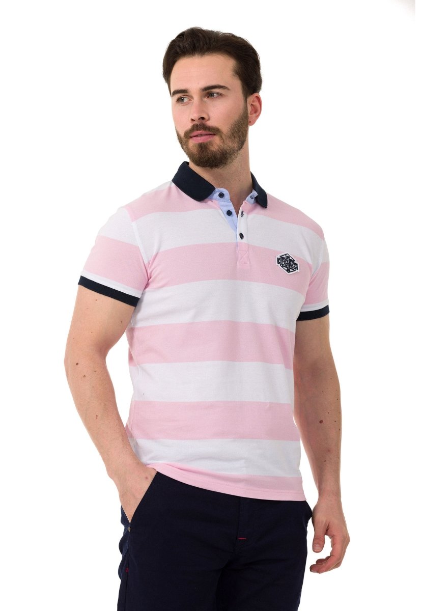CT741 Men's Smart-Fit Polo Collar T-Shirt