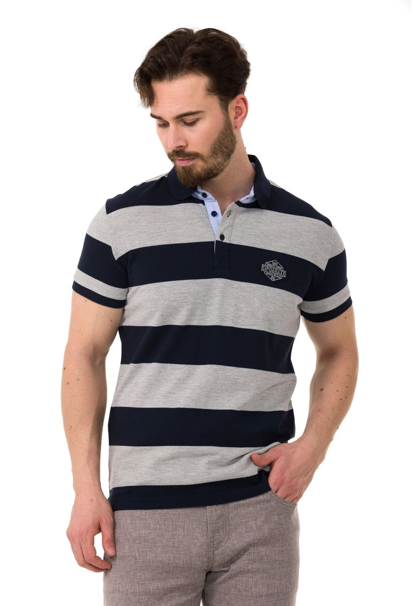 CT741 Men's Smart-Fit Polo Collar T-Shirt