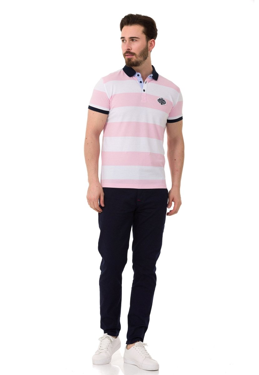 CT741 Men's Smart-Fit Polo Collar T-Shirt