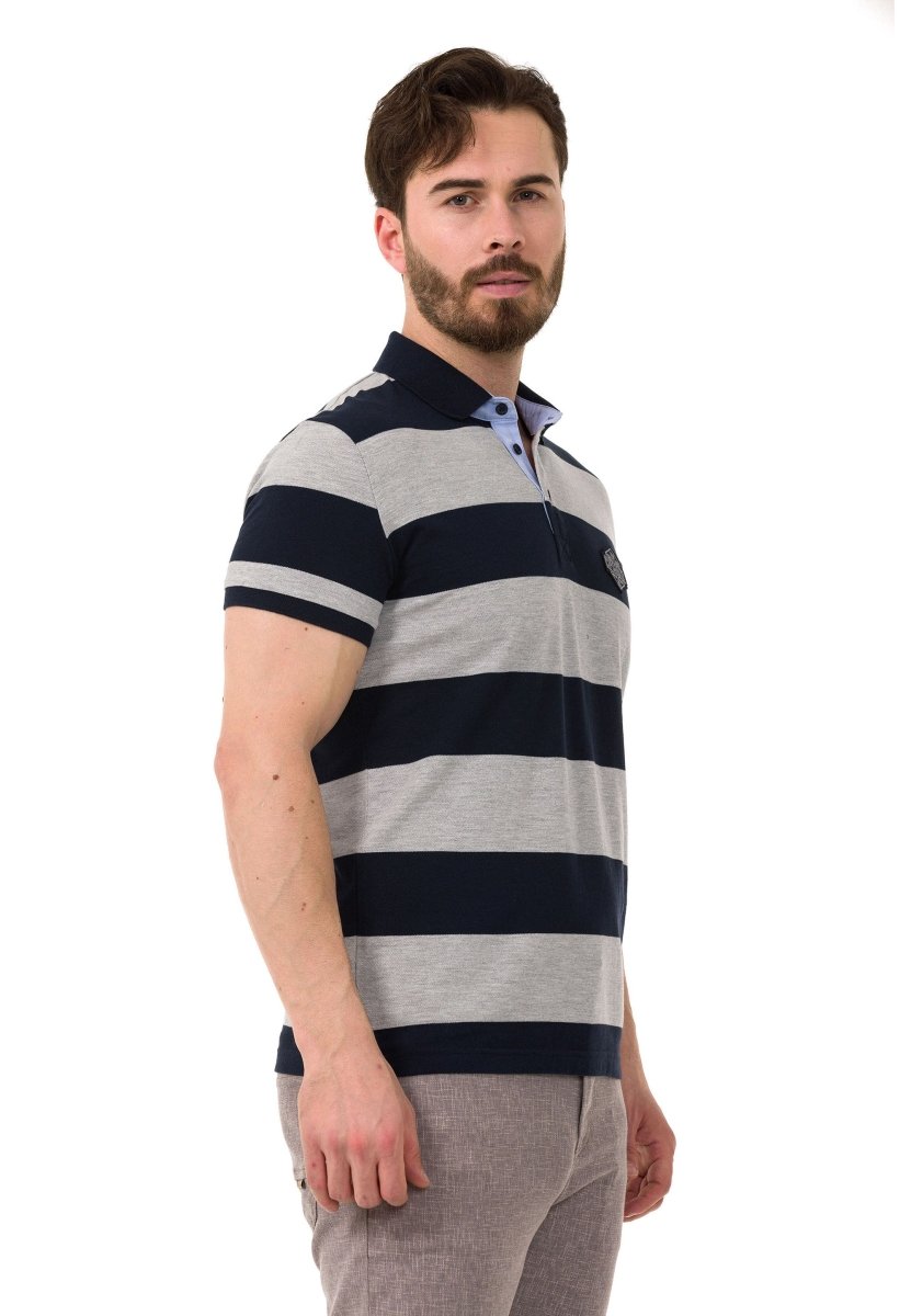CT741 Men's Smart-Fit Polo Collar T-Shirt