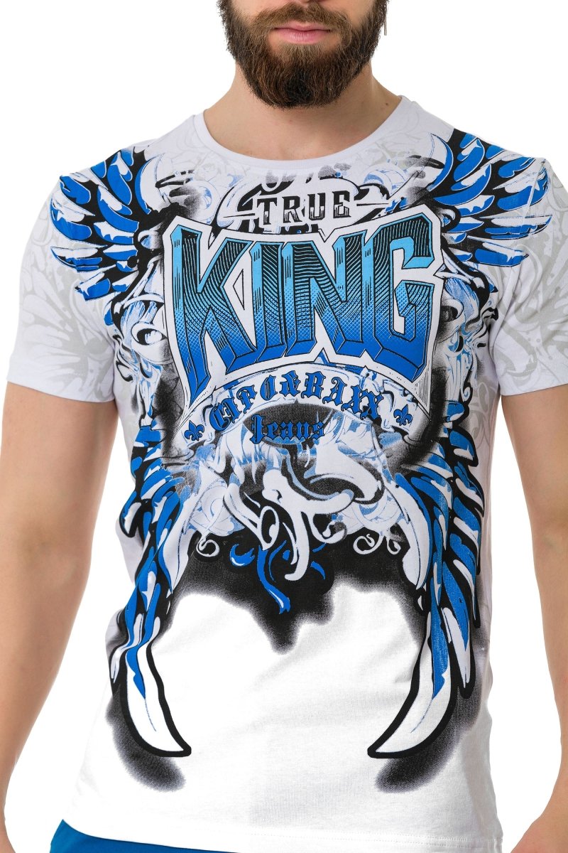 CT763 KING Statement Crown Graphic Tee