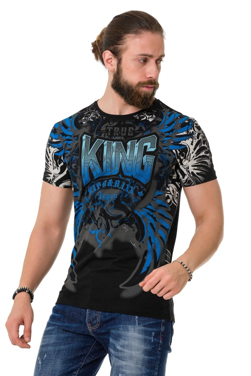 CT763 KING Statement Crown Graphic Tee