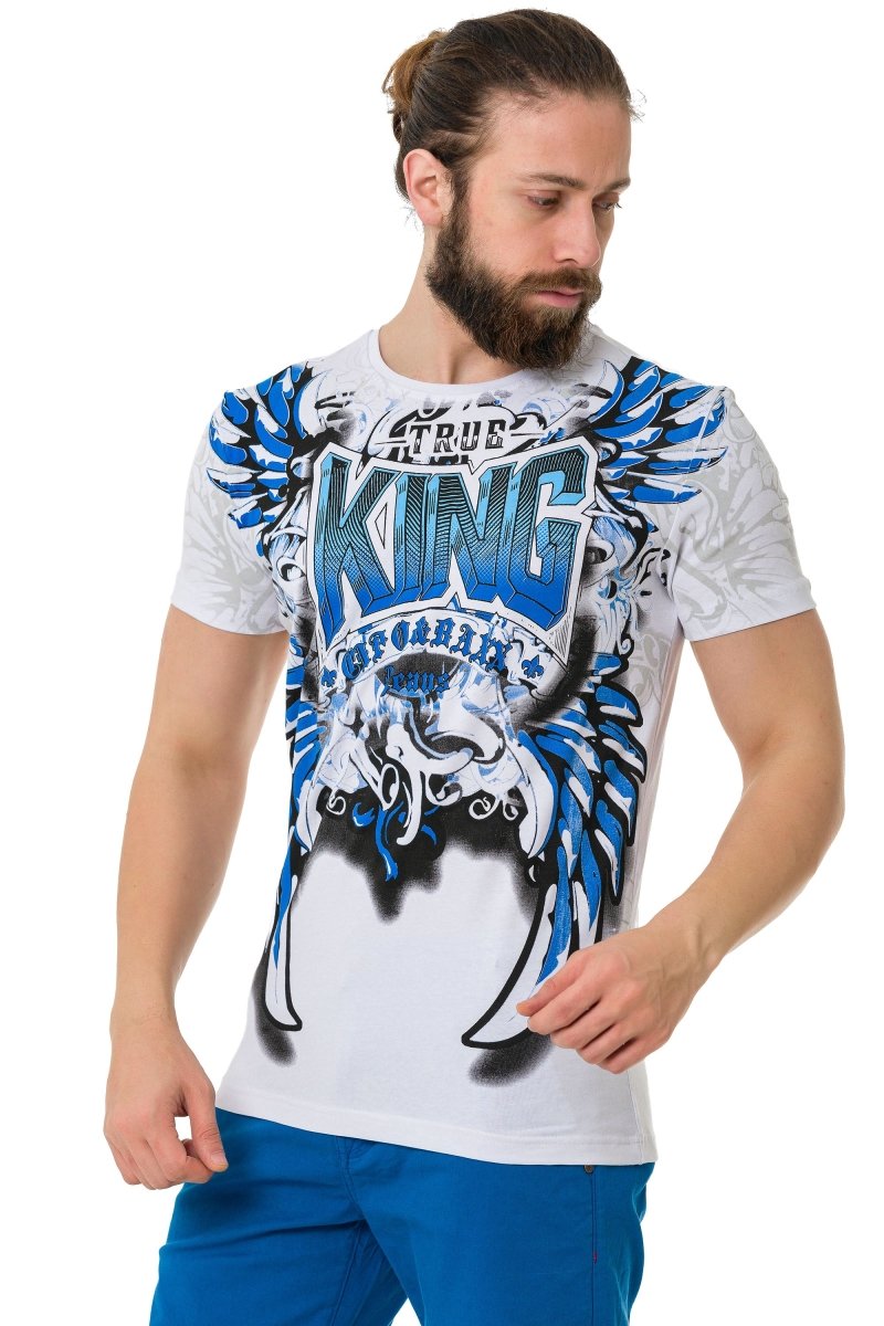 CT763 KING Statement Crown Graphic Tee