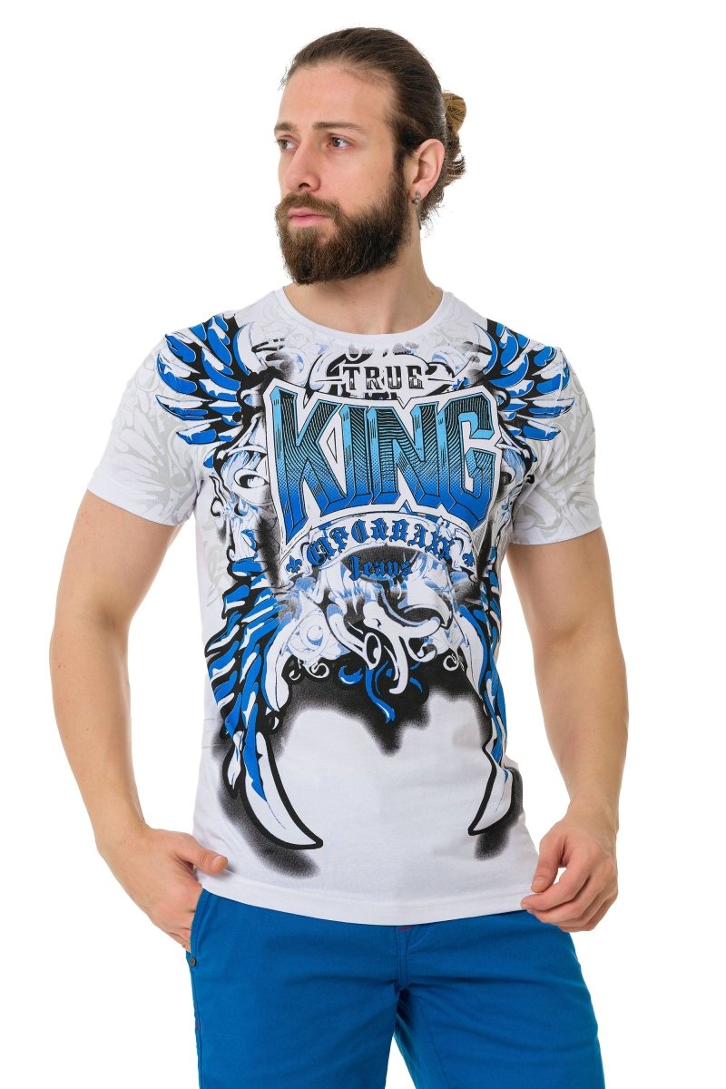CT763 KING Statement Crown Graphic Tee