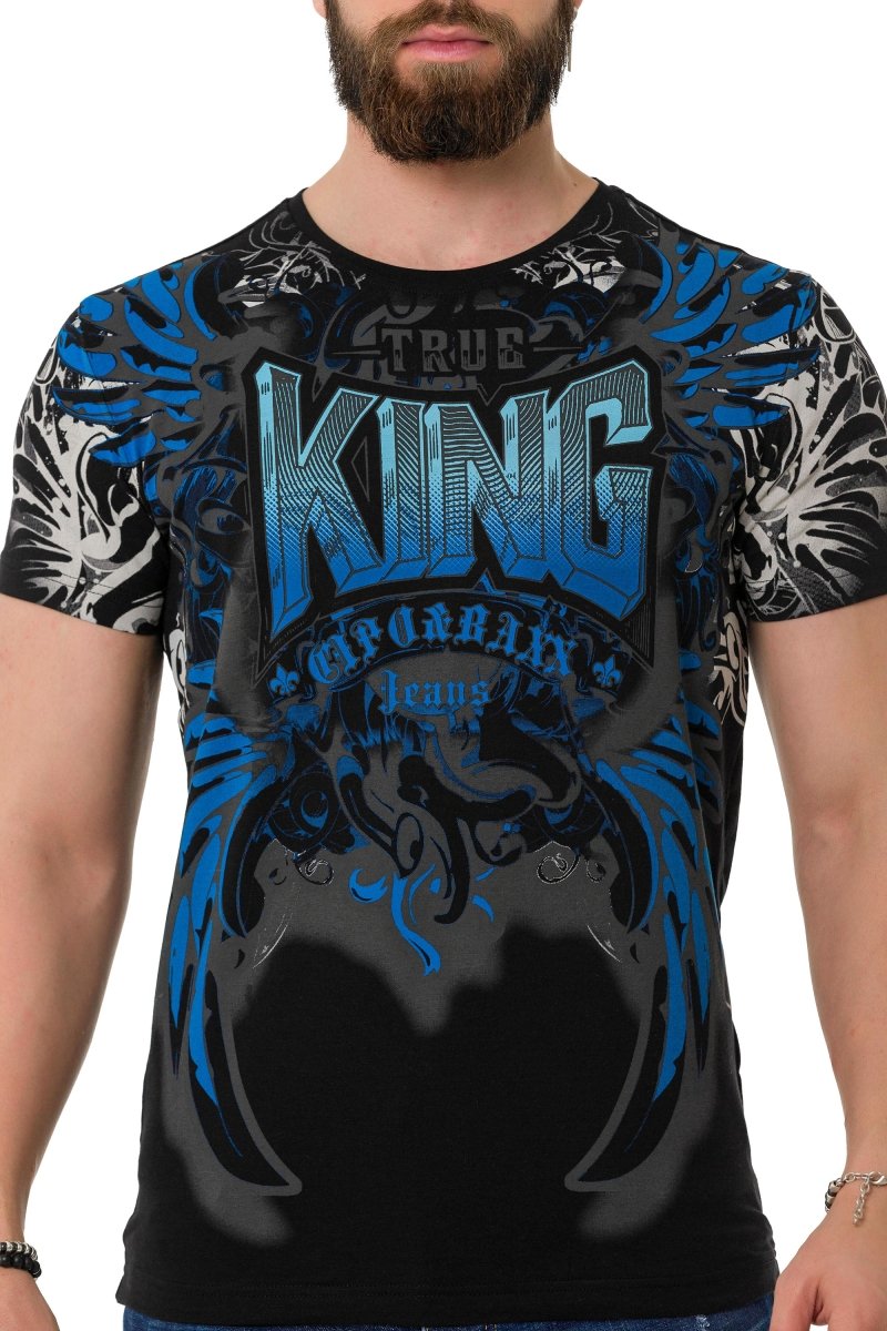 CT763 KING Statement Crown Graphic Tee