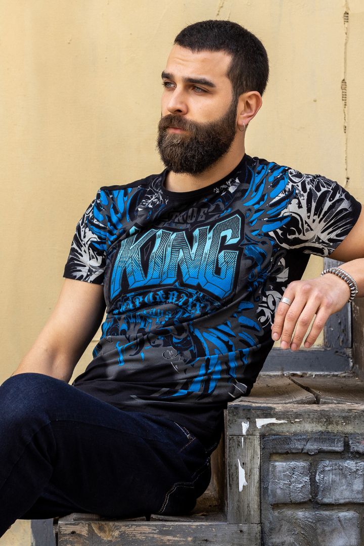 CT763 KING Statement Crown Graphic Tee