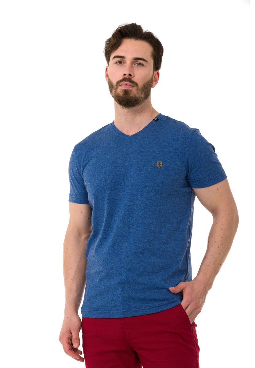 CT773 Men's Basic V-Neck T-Shirt – Sleek Minimalism Edition