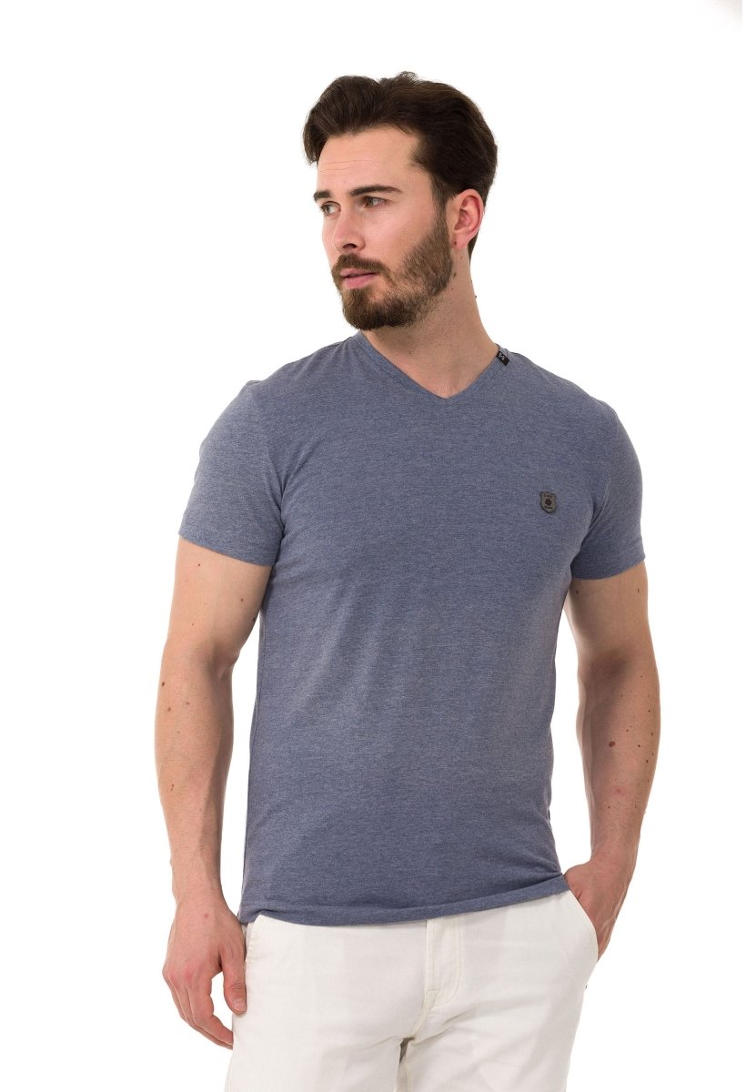 CT773 Men's Basic V-Neck T-Shirt – Sleek Minimalism Edition
