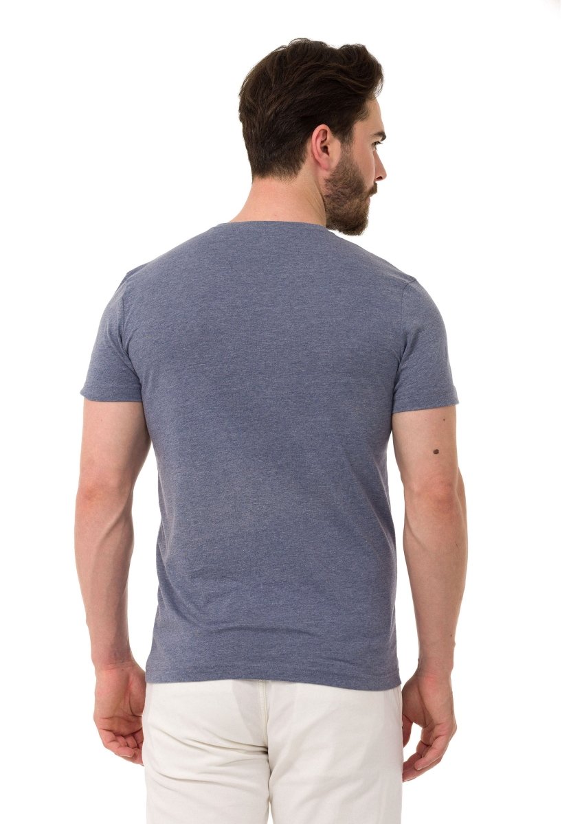 CT773 Men's Basic V-Neck T-Shirt – Sleek Minimalism Edition