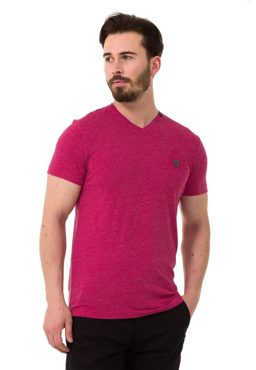CT773 Men's Basic V-Neck T-Shirt – Sleek Minimalism Edition