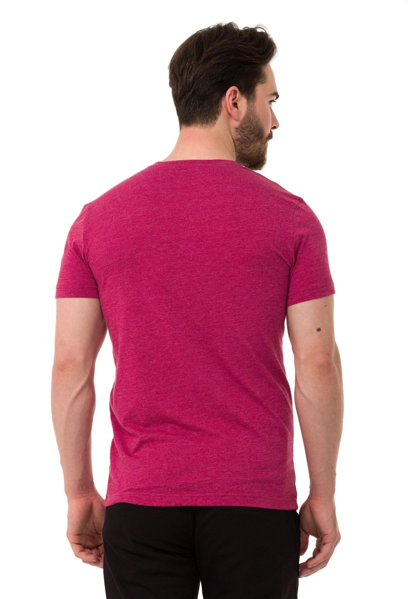 CT773 Men's Basic V-Neck T-Shirt – Sleek Minimalism Edition