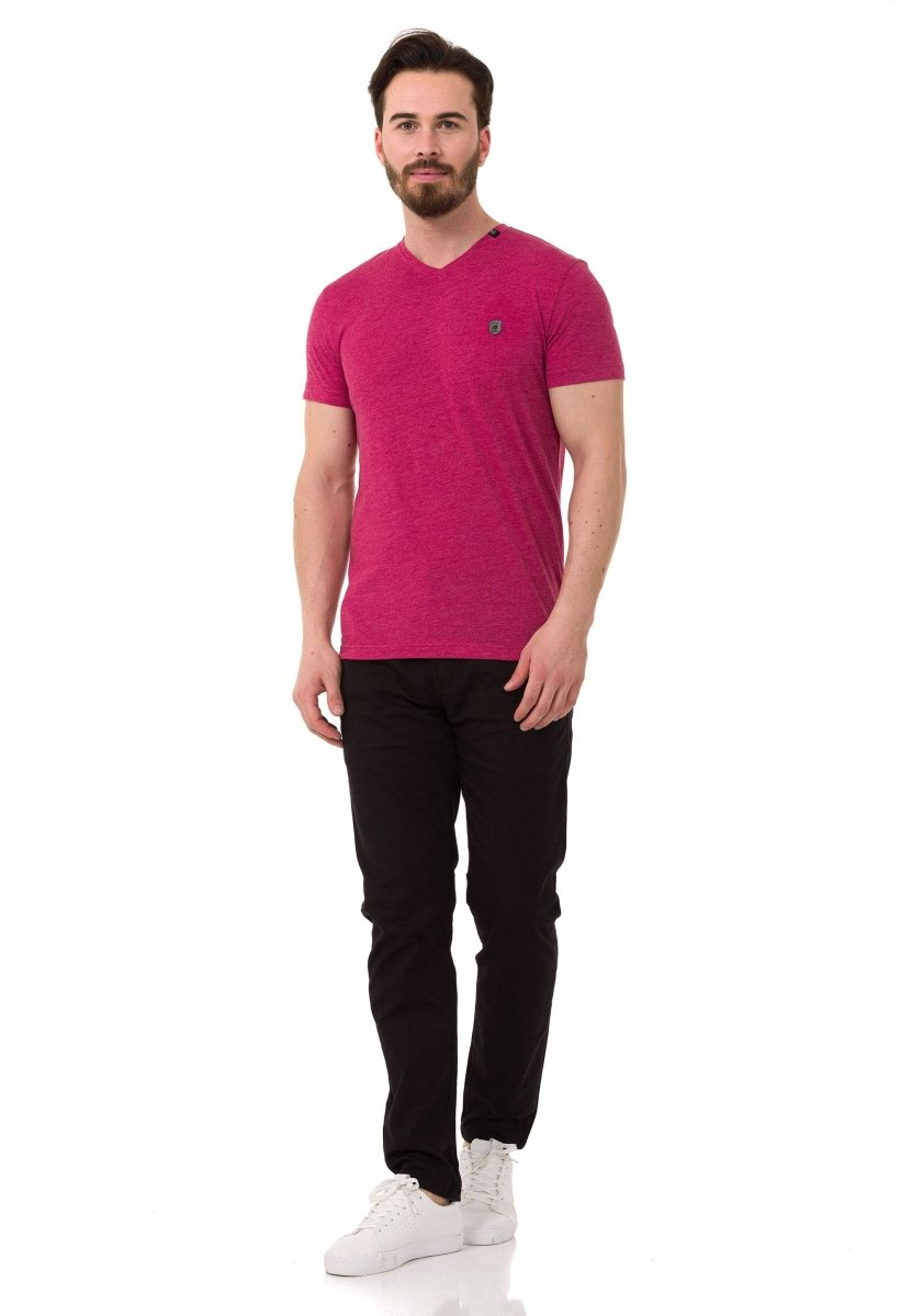 CT773 Men's Basic V-Neck T-Shirt – Sleek Minimalism Edition