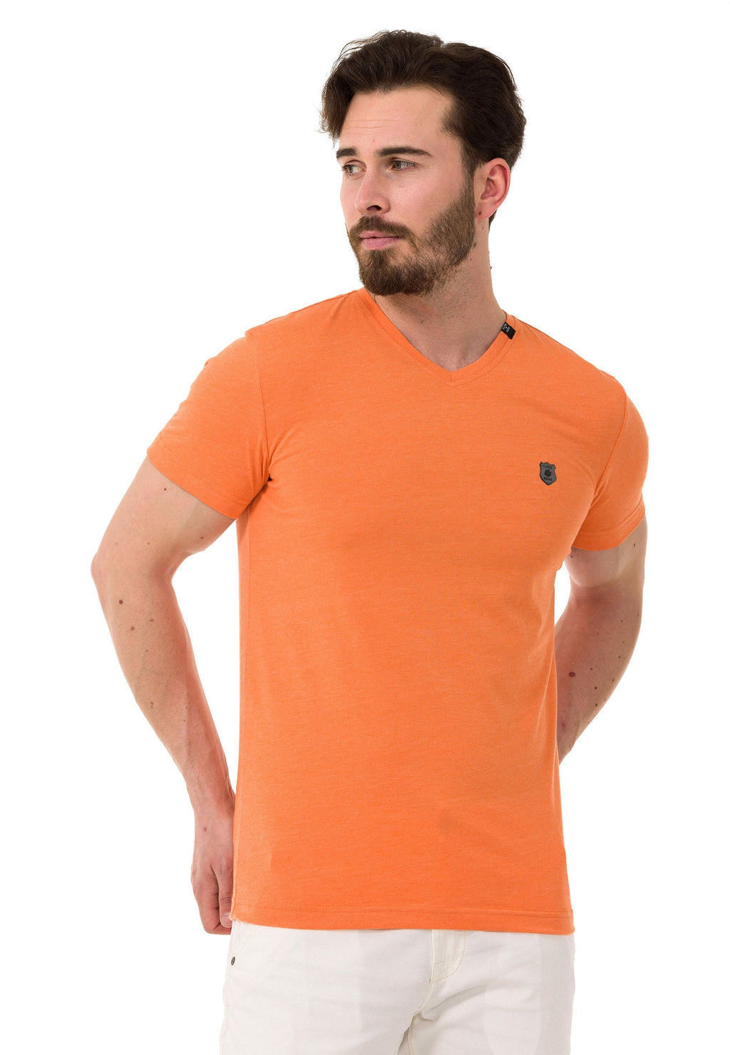 CT773 Men's Basic V-Neck T-Shirt – Sleek Minimalism Edition