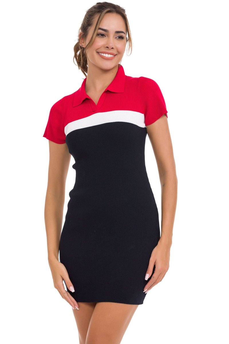 WP256 Women's Knit Mini Dress