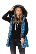 WW120 Women's Long Puffer Vest
