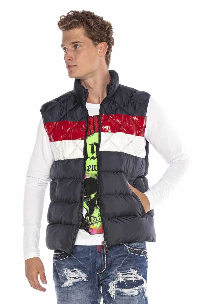 CW111 Stand Collar Puffer Vest