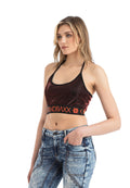 WB103 Women's Stylish Crop Bustier Top