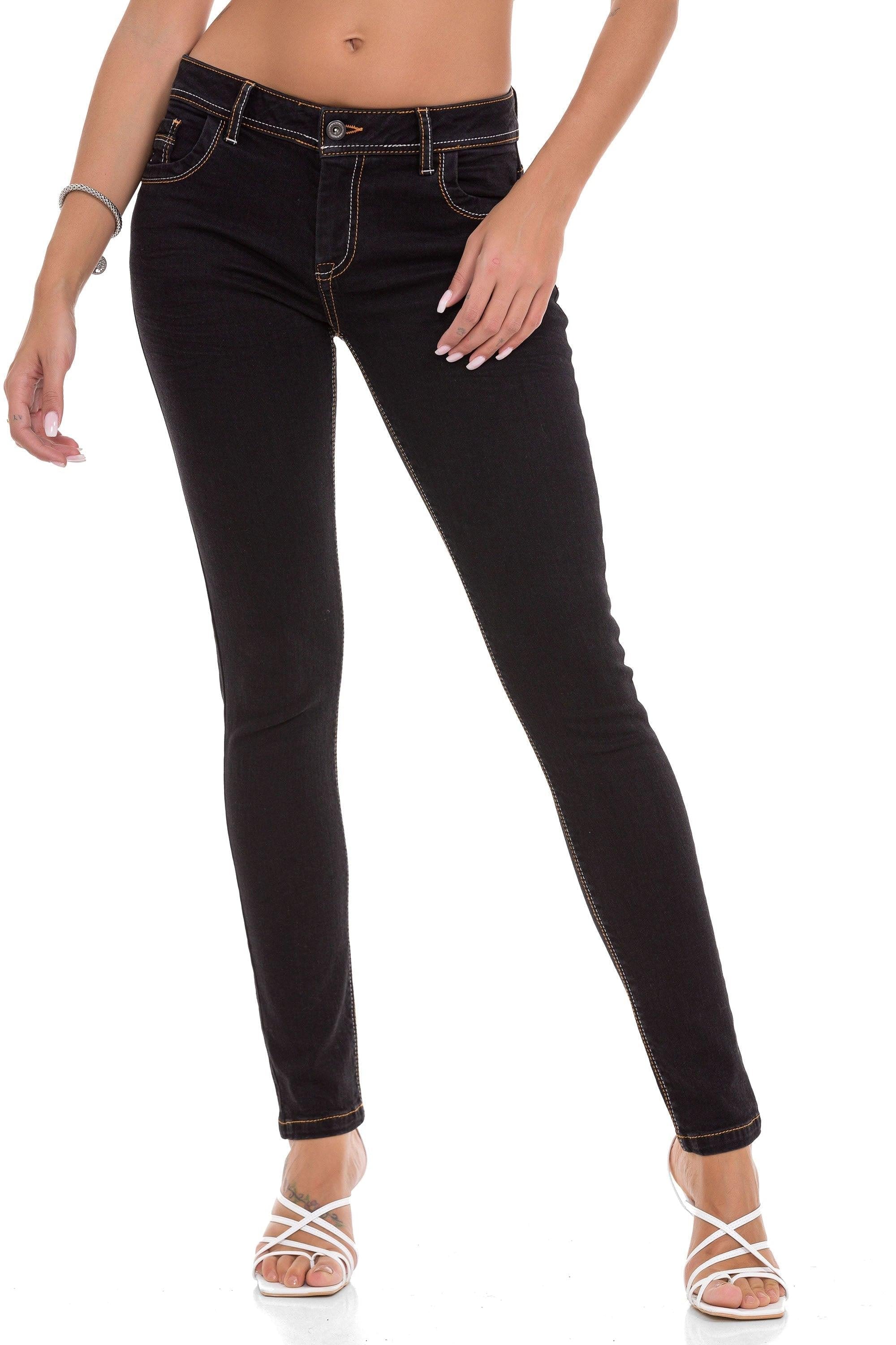 WD443 Basic Slim Fit Women's Jeans