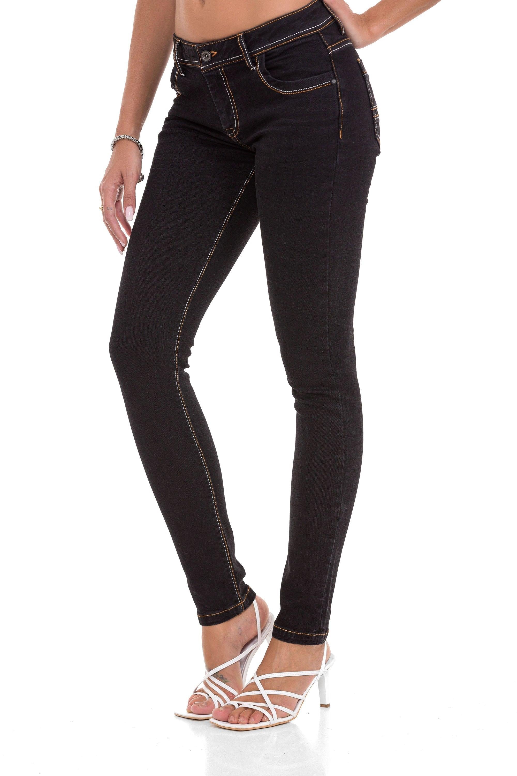 WD443 Basic Slim Fit Women's Jeans