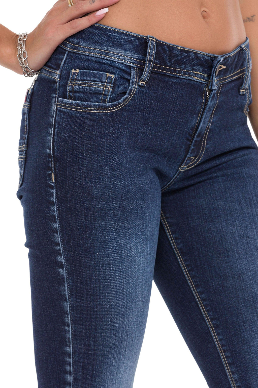 WD443 Basic Slim Fit Women's Jeans