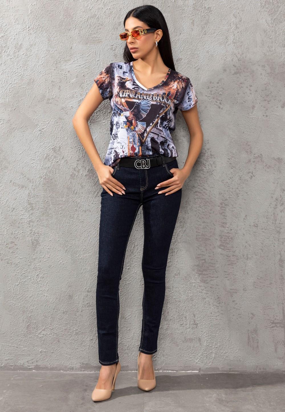 WD443 Basic Slim Fit Women's Jeans