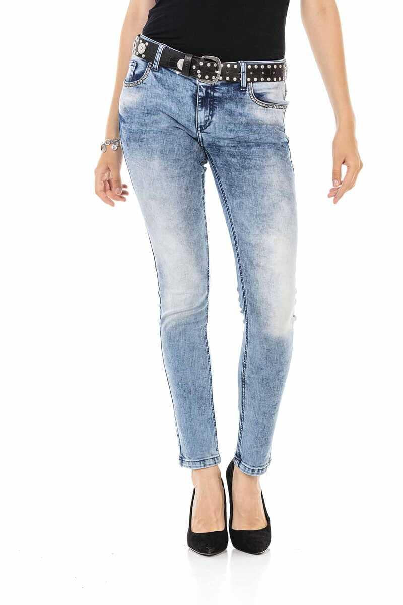 WD459 Ice Blue Women's Jeans