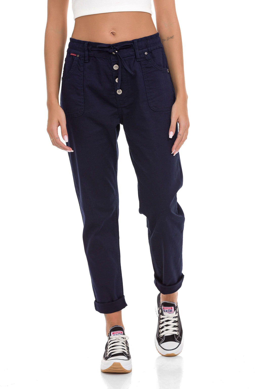 WD508 Jogger Style Relaxed Women's Pants