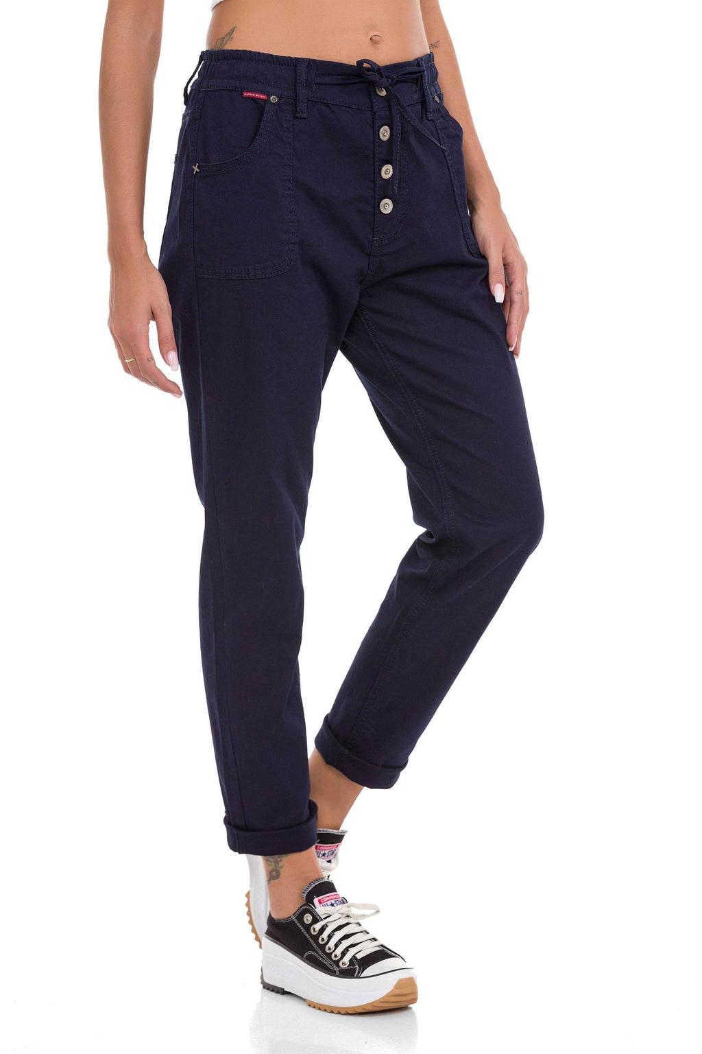 WD508 Jogger Style Relaxed Women's Pants